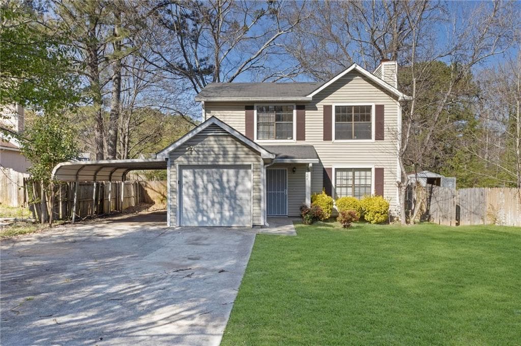 3 bedroom, 3 bathroom single family residence sold at 1124 Brandon Hill Way, Jonesboro, GA 30238