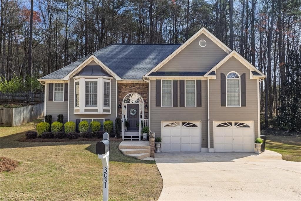 4 bedroom, 3 bathroom single family residence sold at 3031 CLOVE TREE Lane, Woodstock, GA 30189