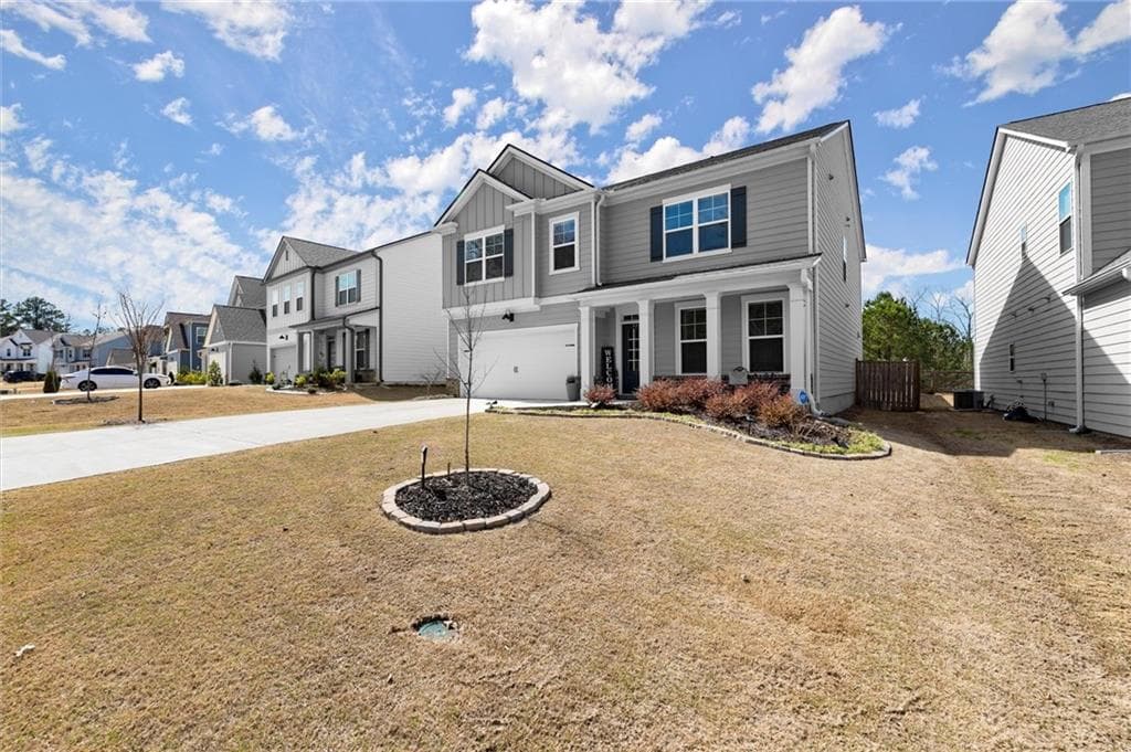 5 bedroom, 4 bathroom single family residence sold at 339 Garnet Drive, Acworth, GA 30101