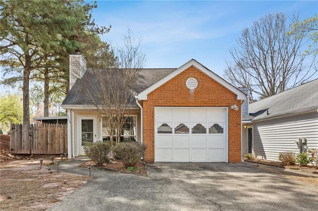 2 bedroom, 2 bathroom single family residence sold at 2749 Saint Charles Lane, Kennesaw, GA 30144