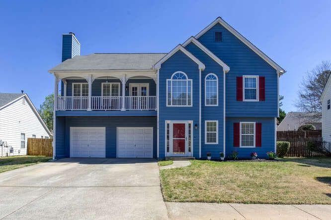 4 bedroom, 3 bathroom single family residence sold at 4570 GROVE PARK Way, Acworth, GA 30101