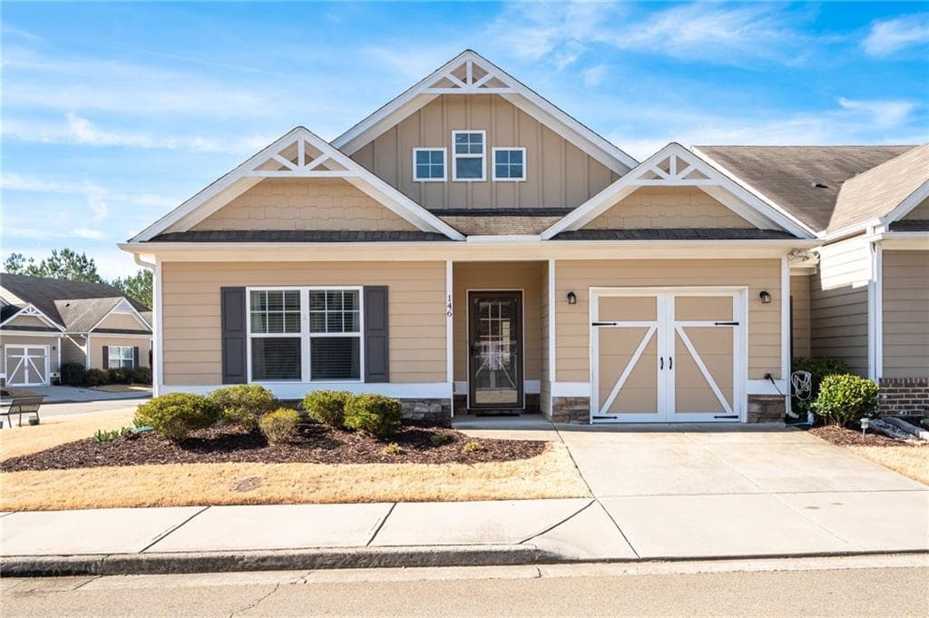 2 bedroom, 2 bathroom condominium sold at 146 Point View Drive, Canton, GA 30114