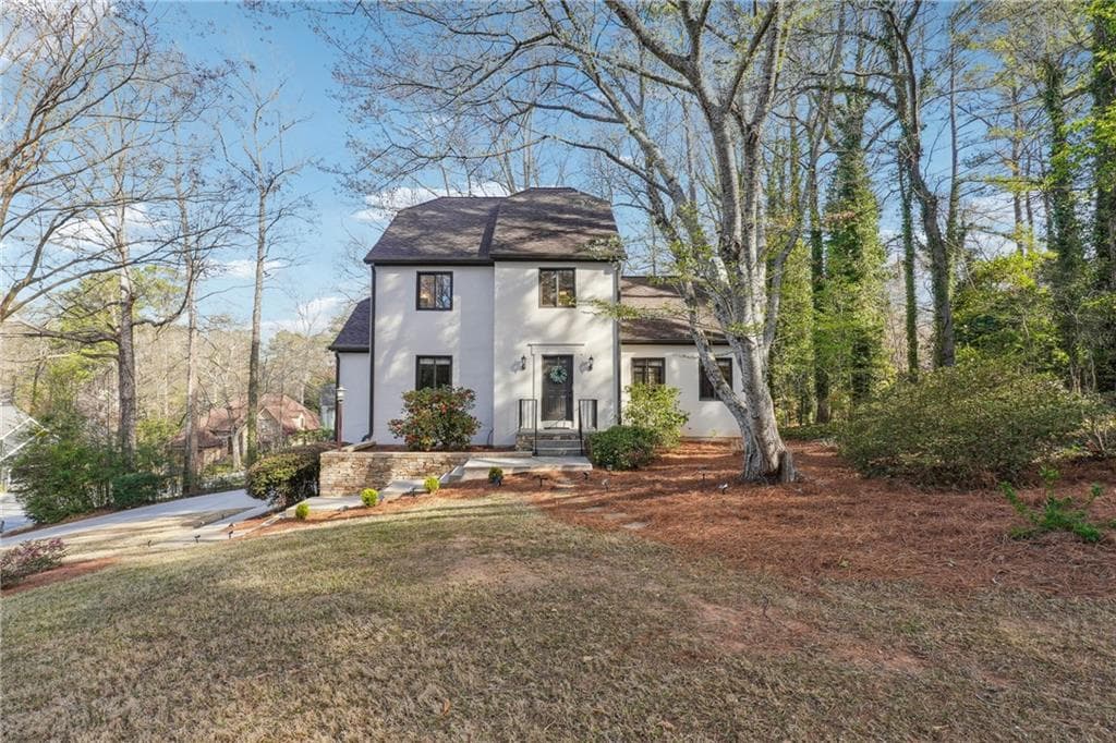 4 bedroom, 4 bathroom single family residence sold at 3536 Evans Ridge Trail, Atlanta, GA 30340