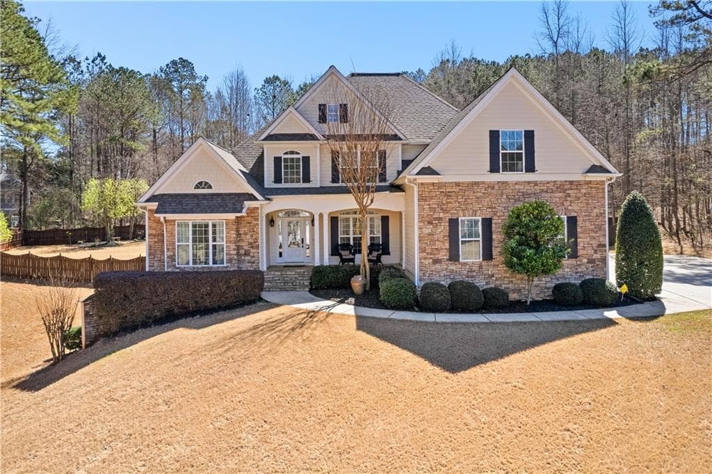 6 bedroom, 5 bathroom single family residence sold at 340 Housman Drive, Fayetteville, GA 30215