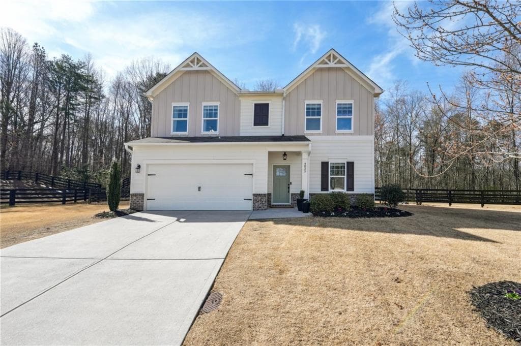 4 bedroom, 3 bathroom single family residence sold at 4825 Marco Lane, Cumming, GA 30028