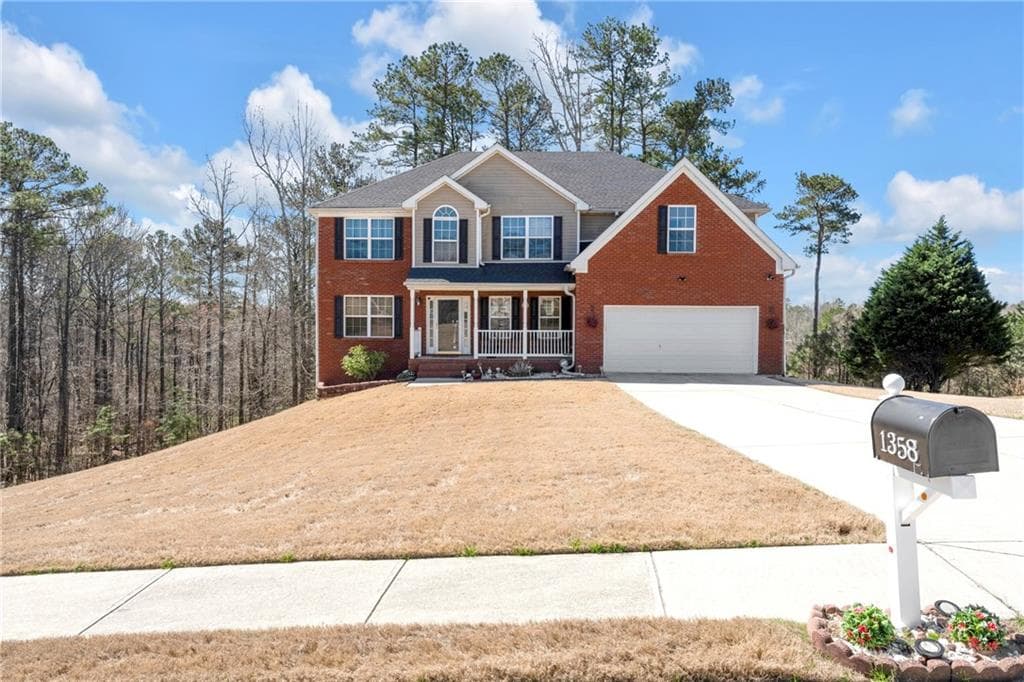 5 bedroom, 3 bathroom single family residence sold at 1358 Mckinsey Ridge, Loganville, GA 30052
