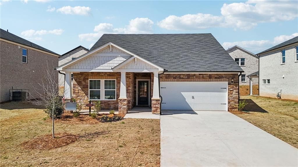 4 bedroom, 3 bathroom single family residence sold at 6902 Winchester Place, Fairburn, GA 30213