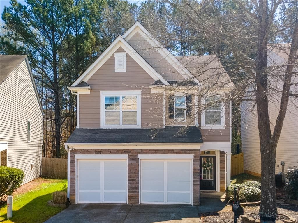 3 bedroom, 3 bathroom single family residence sold at 946 Gardenia Curve, Canton, GA 30114