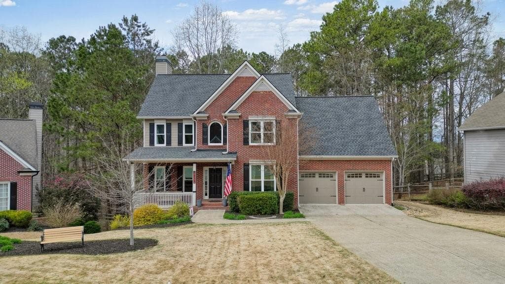 4 bedroom, 3 bathroom single family residence sold at 616 Redwood Lane, Canton, GA 30114