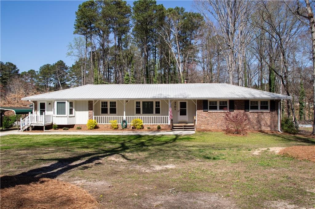 4 bedroom, 3 bathroom single family residence sold at 3701 Rainbow Circle, Snellville, GA 30039