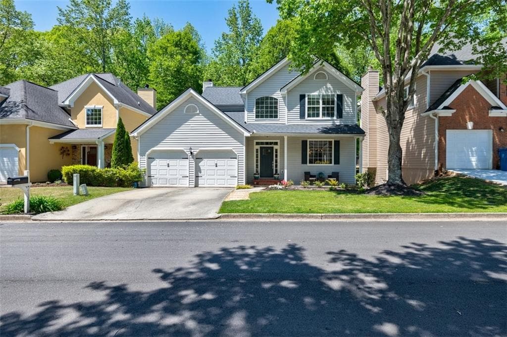 5 bedroom, 4 bathroom single family residence sold at 2105 Brookridge Terrace, Alpharetta, GA 30004