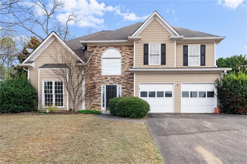 4 bedroom, 3 bathroom single family residence sold at 102 Cornwall Court, Woodstock, GA 30188