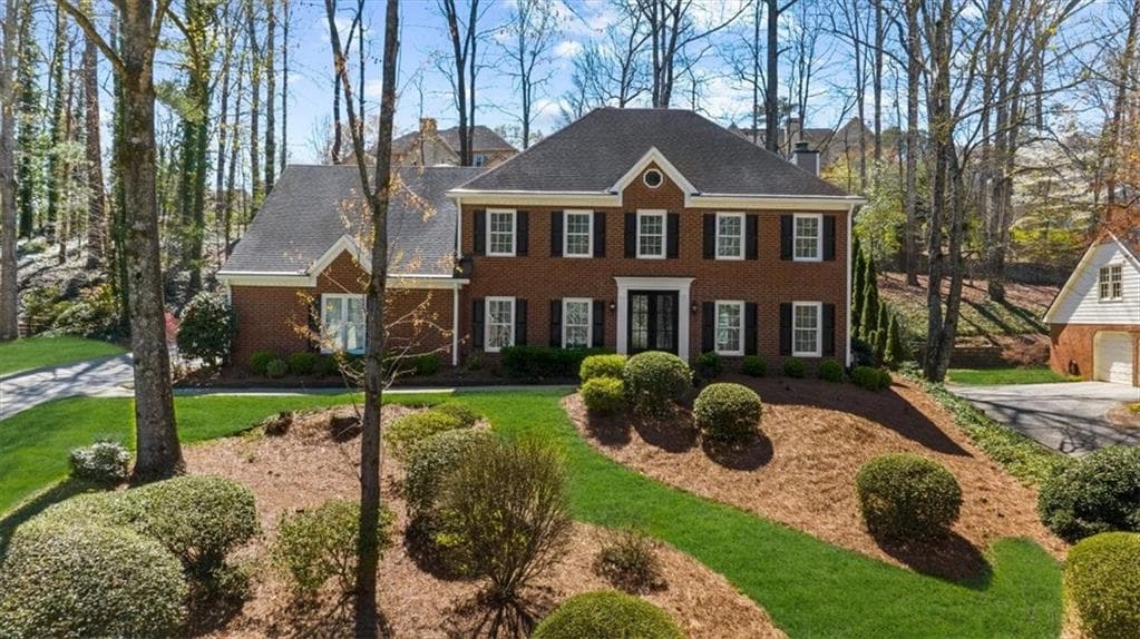 5 bedroom, 3 bathroom single family residence sold at 4340 Sprucebough Drive, Marietta, GA 30062