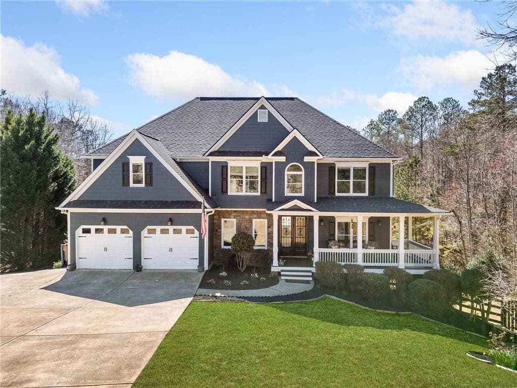 5 bedroom, 4 bathroom single family residence sold at 402 Pluma Court, Canton, GA 30114