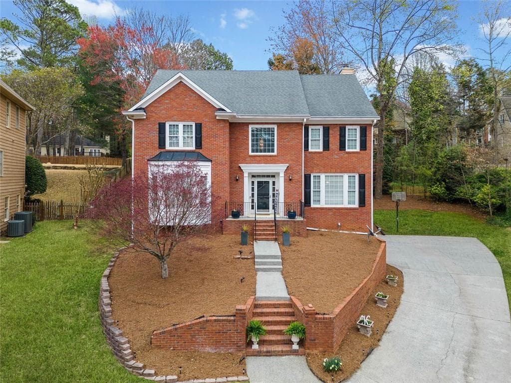 4 bedroom, 4 bathroom single family residence sold at 1421 BRIARCLIFF Drive, Woodstock, GA 30189
