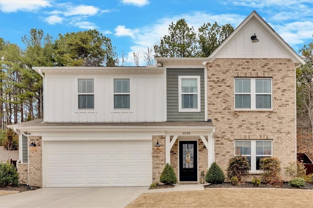 4 bedroom, 3 bathroom single family residence sold at 6530 Lantana Village Way, Cumming, GA 30028