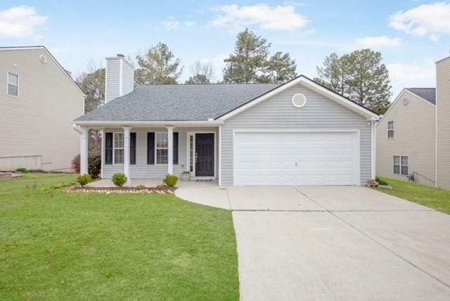 3 bedroom, 2 bathroom single family residence sold at 233 Bainbridge Circle, Dallas, GA 30132