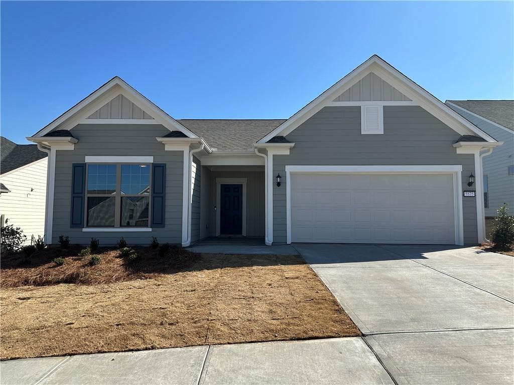 3 bedroom, 2 bathroom single family residence sold at 5575 Miravista Way, Hoschton, GA 30548
