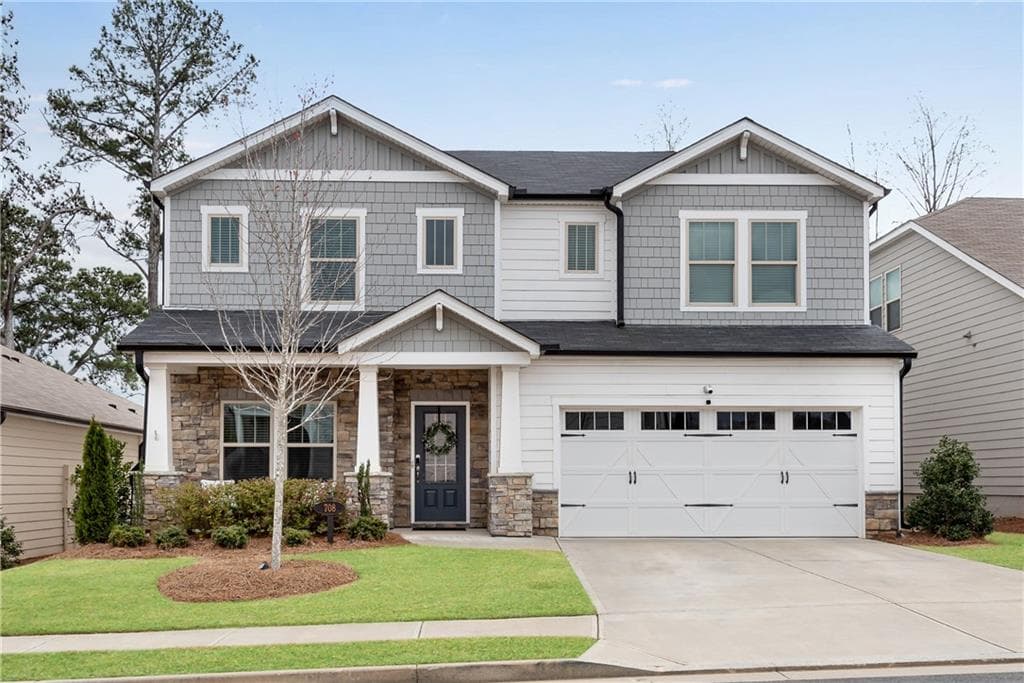 5 bedroom, 3 bathroom single family residence sold at 708 Chipping Sparrow Street, Canton, GA 30115