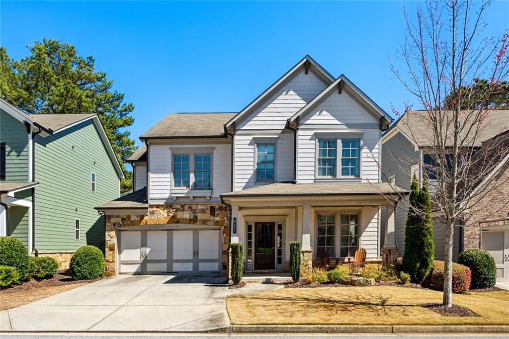 4 bedroom, 3 bathroom single family residence sold at 187 Still Pine Bend, Smyrna, GA 30082