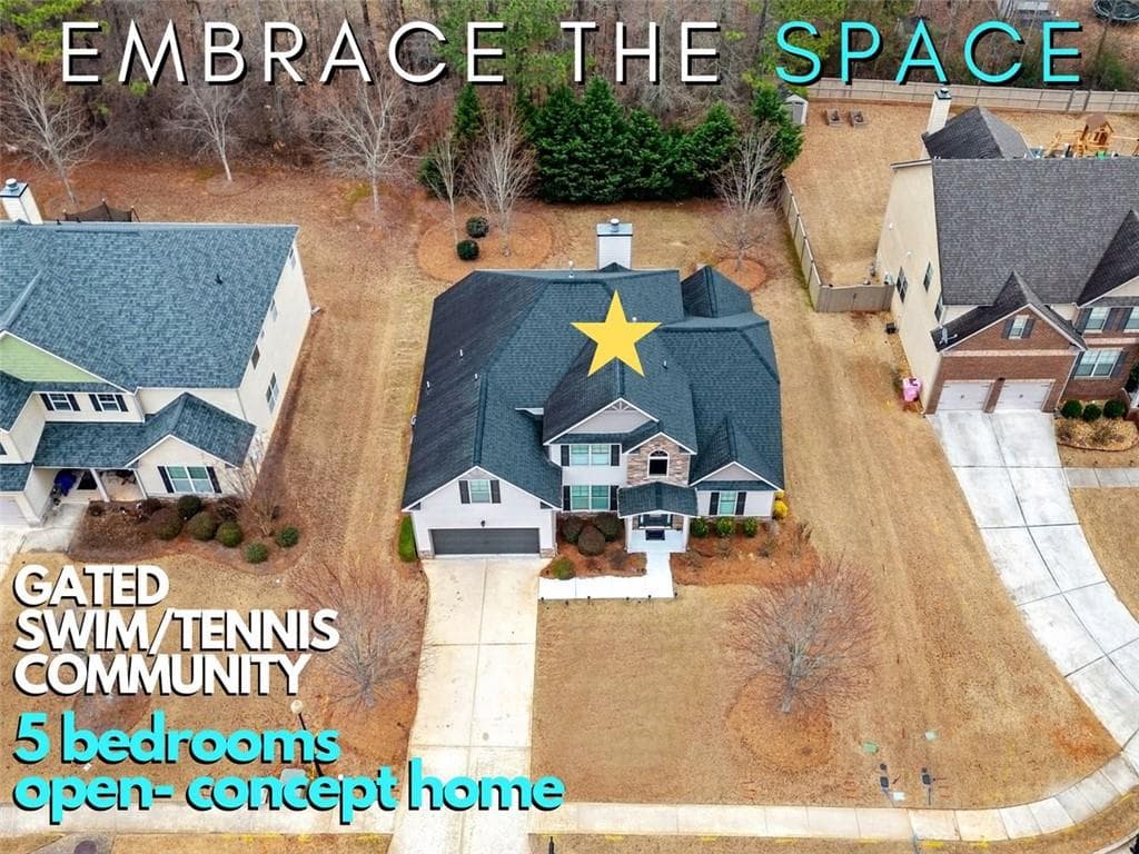 5 bedroom, 3 bathroom single family residence sold at 4190 SAN MARCO Way, Douglasville, GA 30135