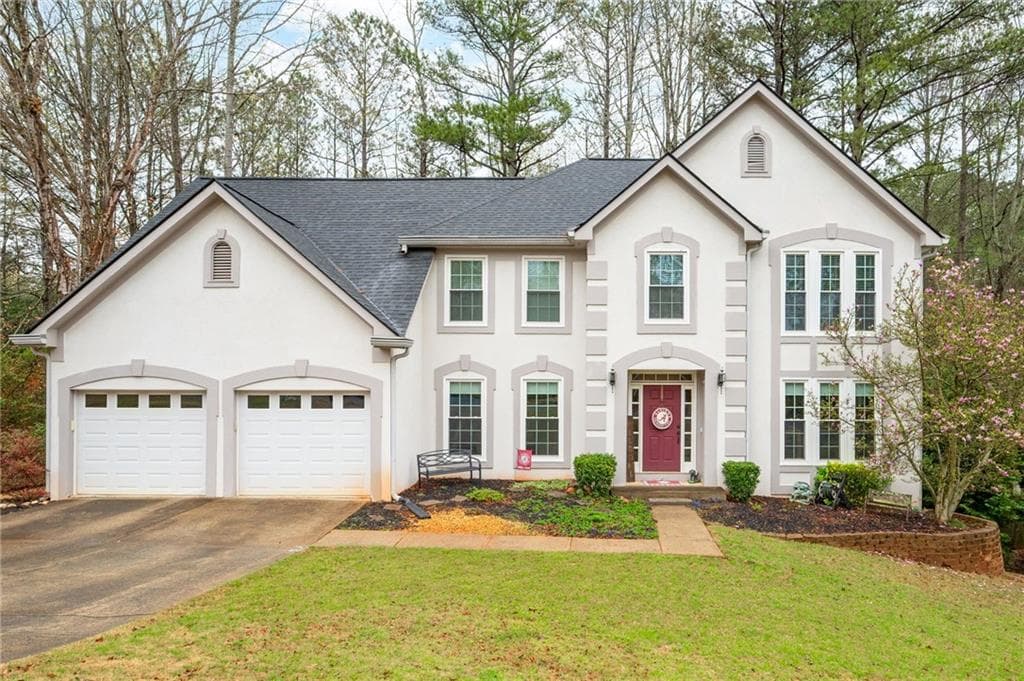 6 bedroom, 3 bathroom single family residence sold at 4057 Watkins Glen Drive, Woodstock, GA 30189