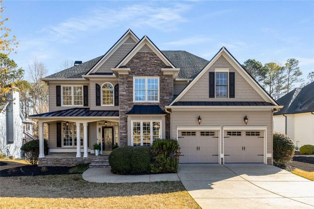 5 bedroom, 3 bathroom single family residence sold at 526 Waterside Court, Canton, GA 30114