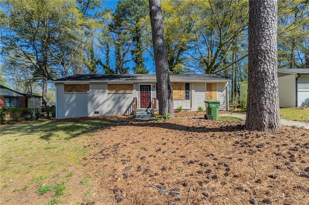 4 bedroom, 2 bathroom, 1,025 sq ft single family residence sold at 388 Belgarde Place, Atlanta, GA 30354