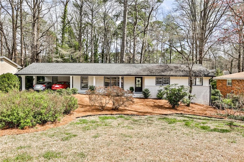 3 bedroom, 3 bathroom single family residence sold at 1777 Oak Crest Court, Tucker, GA 30084