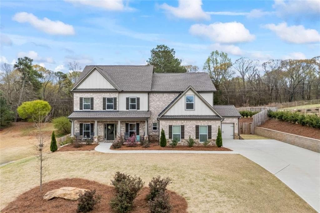 5 bedroom, 5 bathroom single family residence sold at 142 Reece Drive, Hoschton, GA 30548
