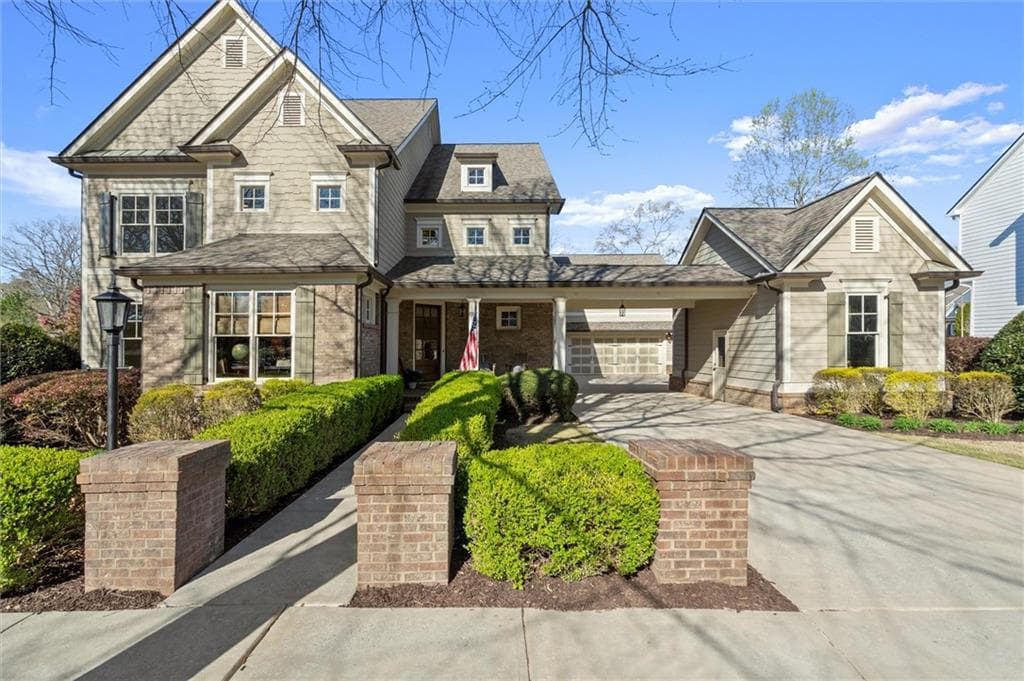 5 bedroom, 6 bathroom single family residence sold at 342 Carmichael Circle, Canton, GA 30115