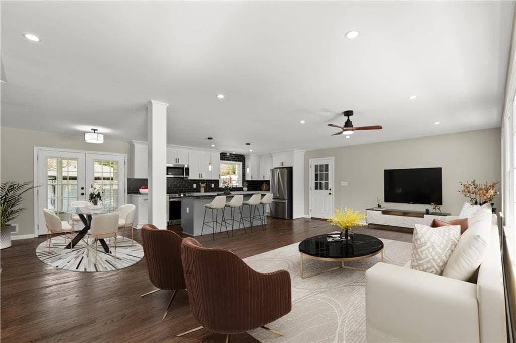 4 bedroom, 2 bathroom single family residence sold at 3376 Irish Lane, Decatur, GA 30032