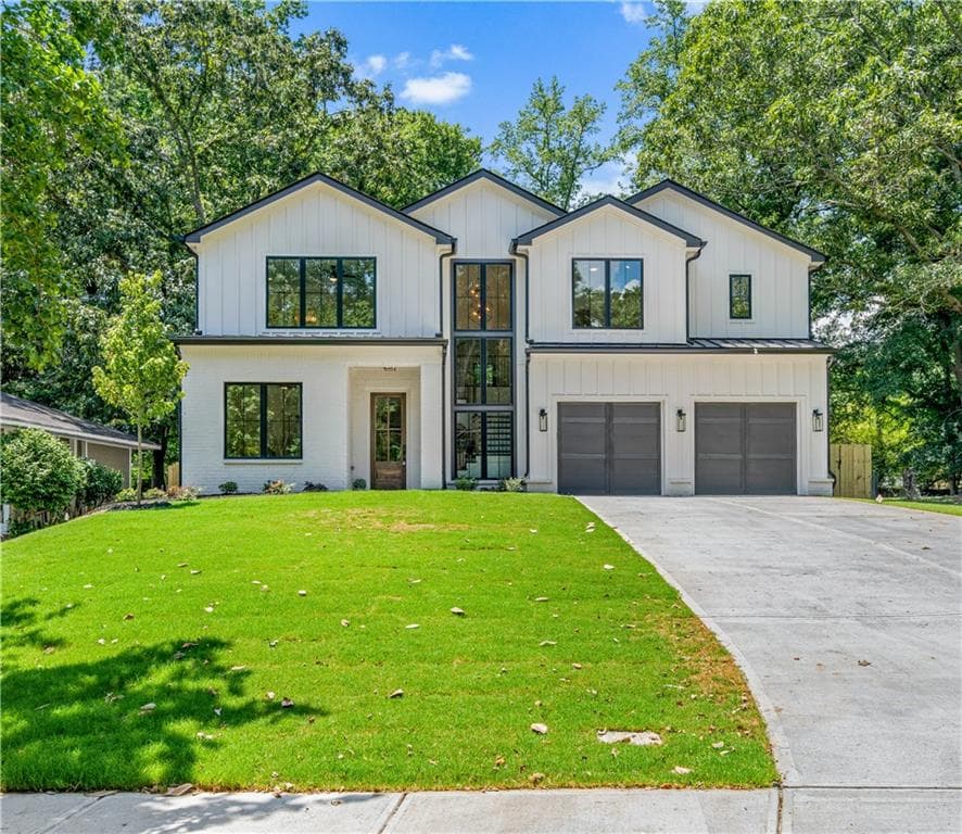 5 bedroom, 5 bathroom, 4,283 sq ft single family residence sold at 2842 Parkridge Drive, Brookhaven, GA 30319