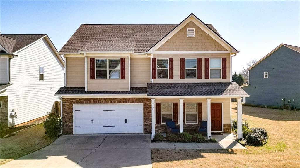4 bedroom, 3 bathroom single family residence sold at 117 Cottage Walk, Cartersville, GA 30121