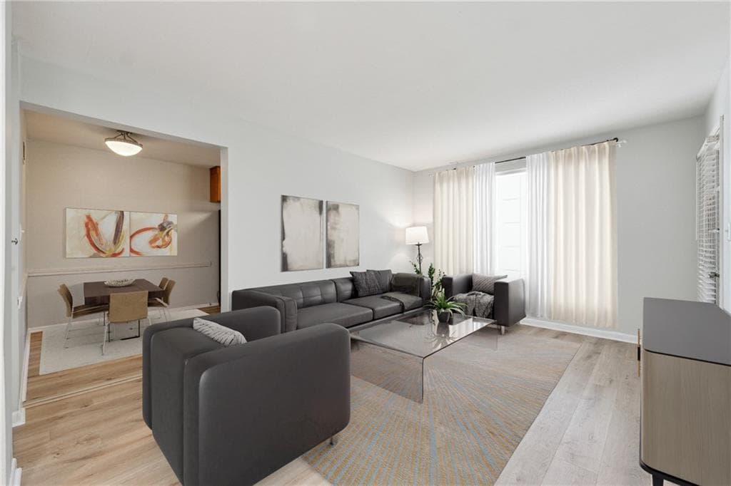 1 bedroom, 1 bathroom condominium sold at 1284 Piedmont Avenue 5, Atlanta, GA 30309
