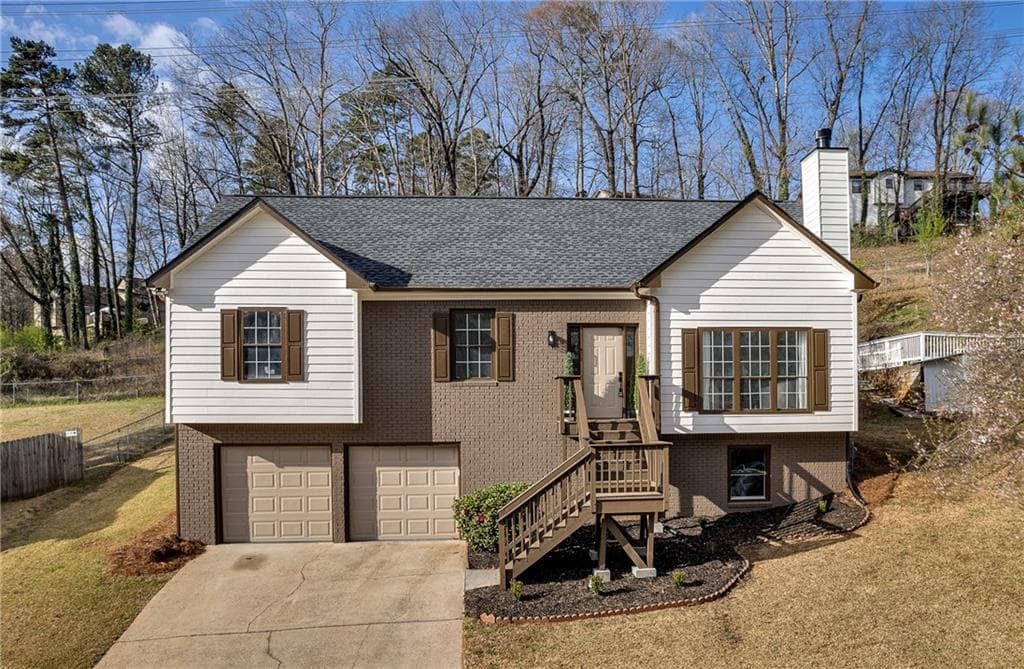 4 bedroom, 3 bathroom single family residence sold at 2121 Lindley Lane, Kennesaw, GA 30144