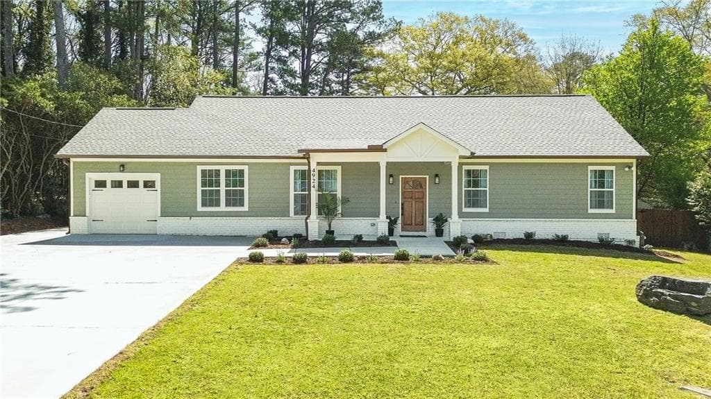 4 bedroom, 4 bathroom single family residence sold at 4924 Maurice Drive, Lilburn, GA 30047
