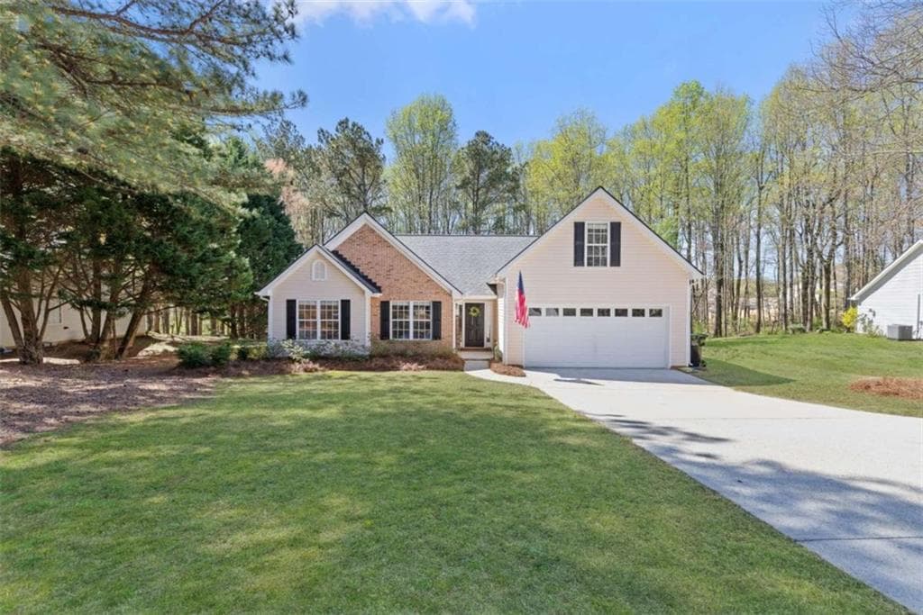 3 bedroom, 2 bathroom single family residence sold at 2540 Hamilton Parc Lane, Buford, GA 30519