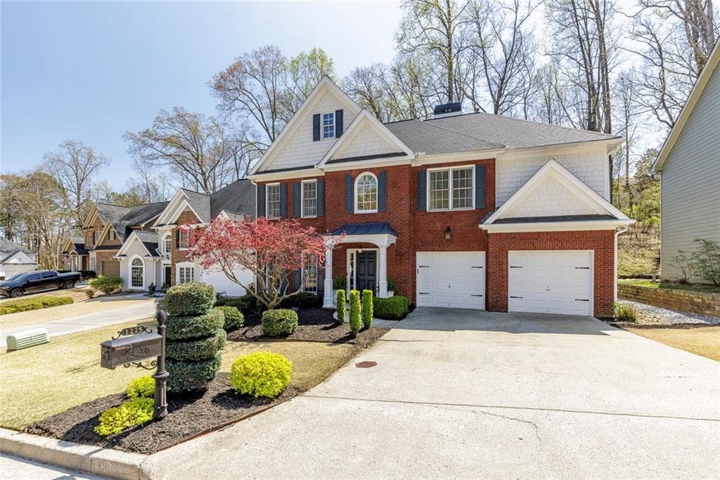 5 bedroom, 3 bathroom single family residence sold at 1225 S Bethany Creek Drive, Alpharetta, GA 30004