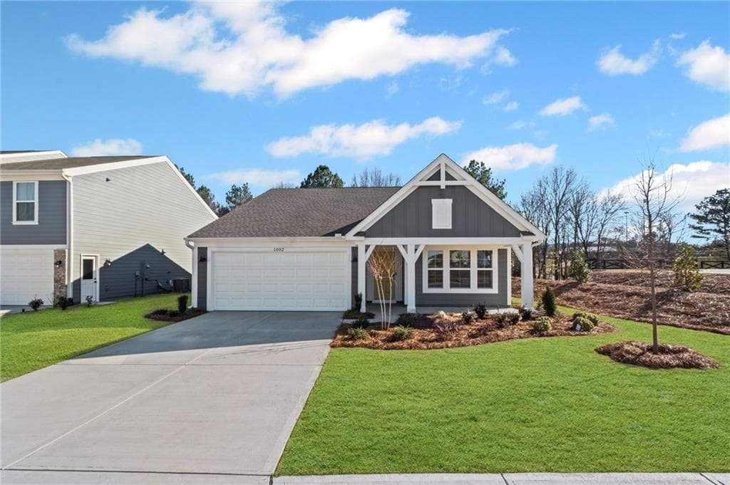 2 bedroom, 2 bathroom single family residence sold at 1002 Rainier Drive, Euharlee, GA 30145