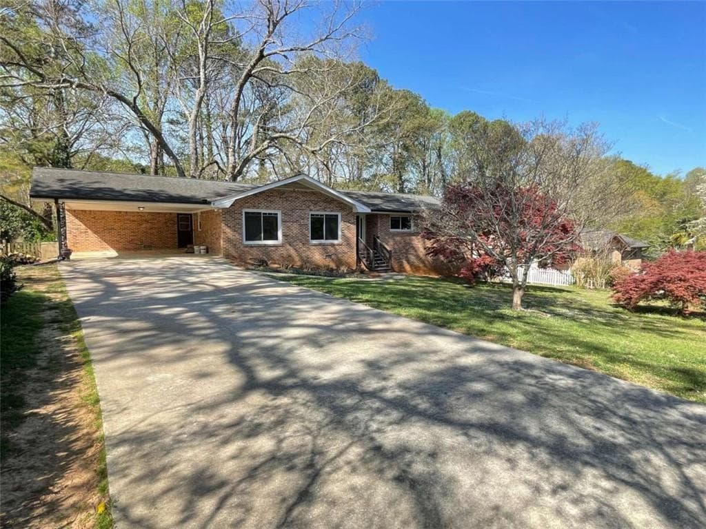 3 bedroom, 2 bathroom single family residence sold at 445 Royal Oaks Terrace, Stone Mountain, GA 30087