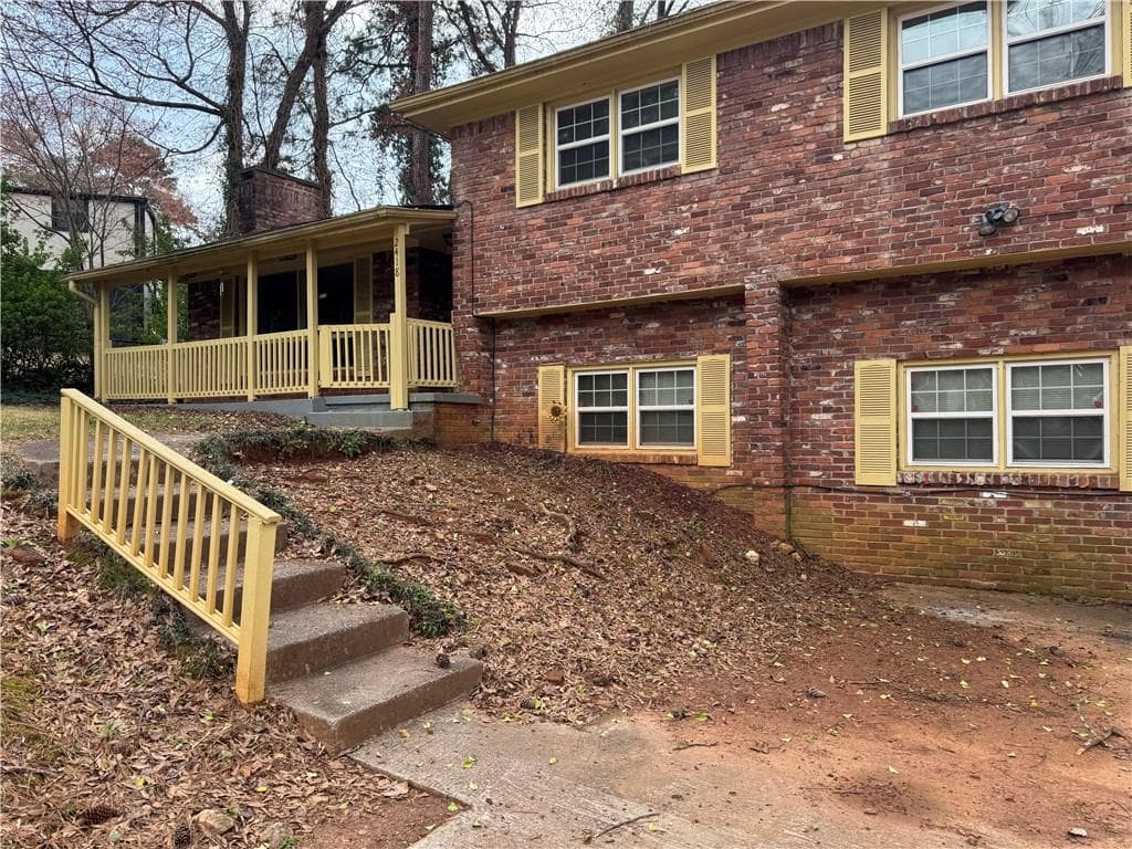 3 bedroom, 2 bathroom single family residence sold at 2418 Green Forrest Drive, Decatur, GA 30032