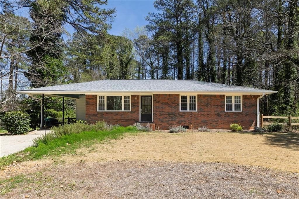 3 bedroom, 2 bathroom single family residence sold at 3665 HERREN Drive, Smyrna, GA 30082