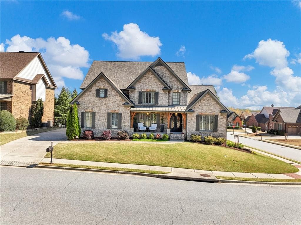5 bedroom, 5 bathroom single family residence sold at 2439 Peace Point Trail, Hoschton, GA 30548