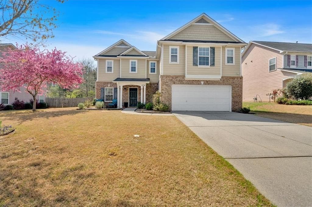4 bedroom, 3 bathroom single family residence sold at 276 Branch Valley Drive, Dallas, GA 30132