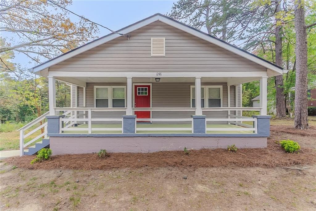 3 bedroom, 1 bathroom single family residence sold at 1248 W Ridge Avenue, Stone Mountain, GA 30083