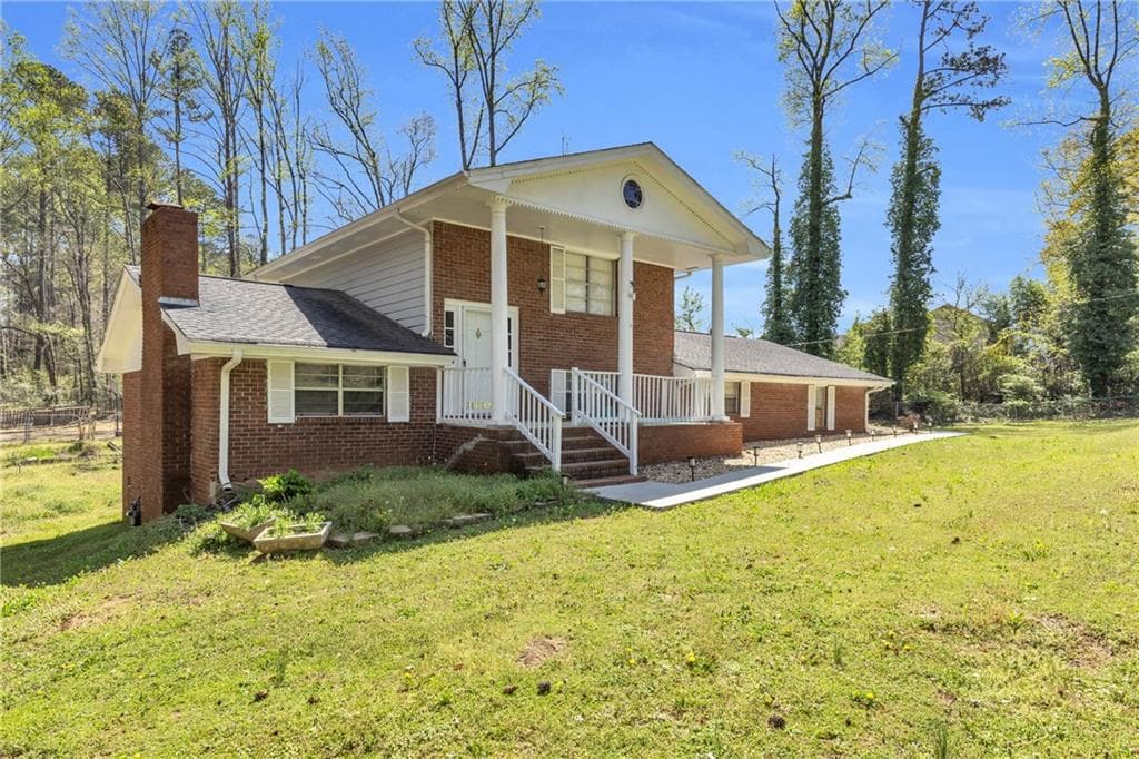 4 bedroom, 2 bathroom single family residence sold at 4444 Casco Lane, Lilburn, GA 30047