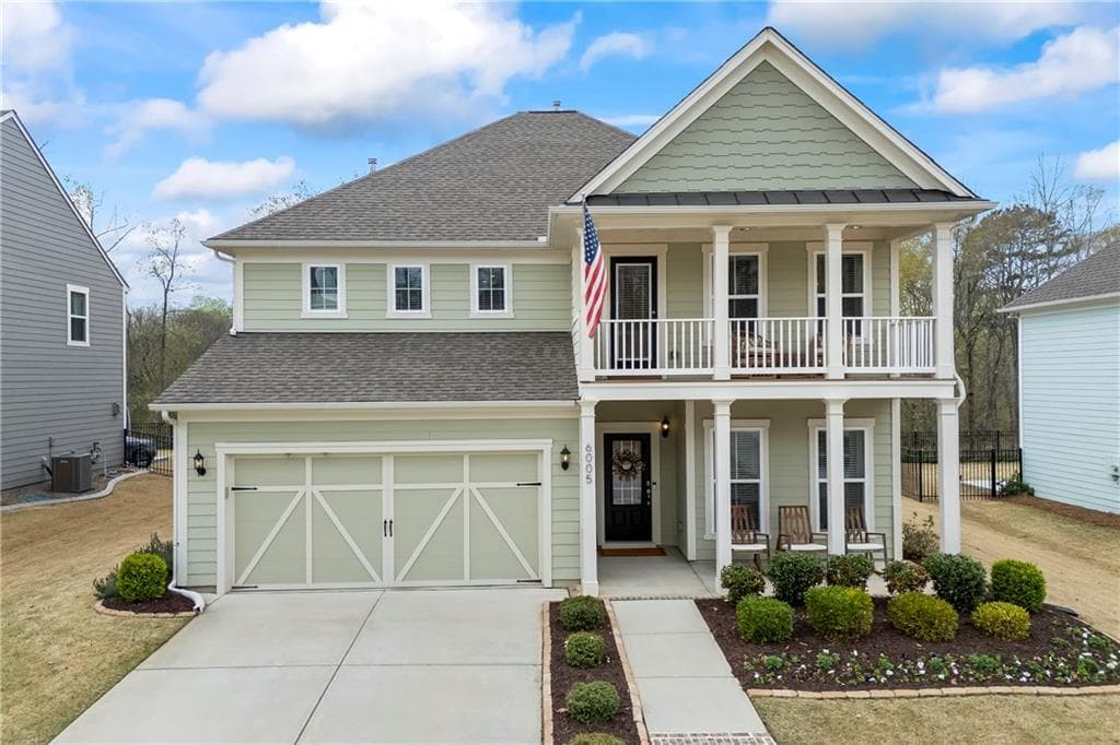 4 bedroom, 4 bathroom single family residence sold at 6005 Ash Hill Place, Hoschton, GA 30548