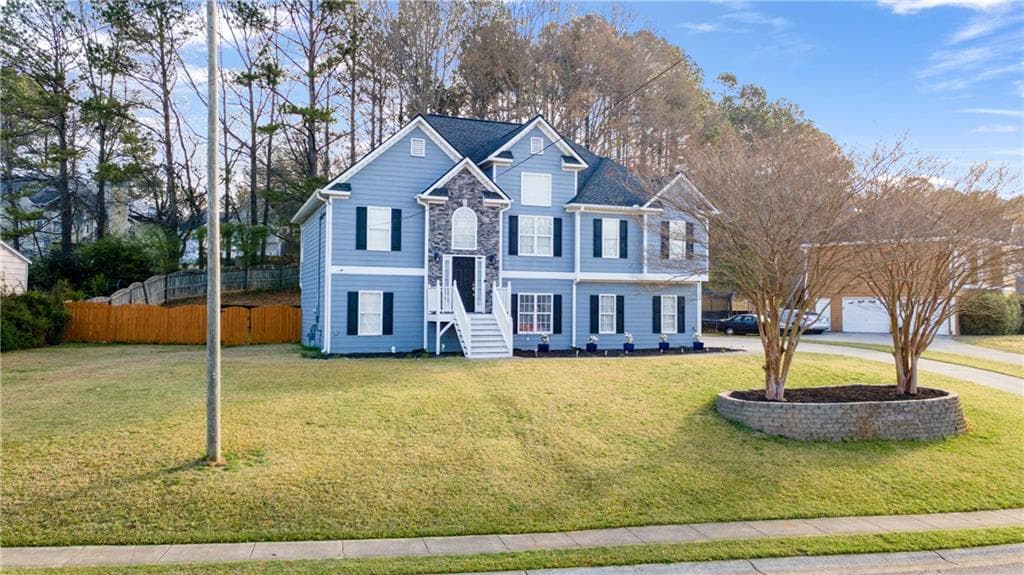 5 bedroom, 3 bathroom single family residence sold at 633 Windy Mill Crossing, Temple, GA 30179