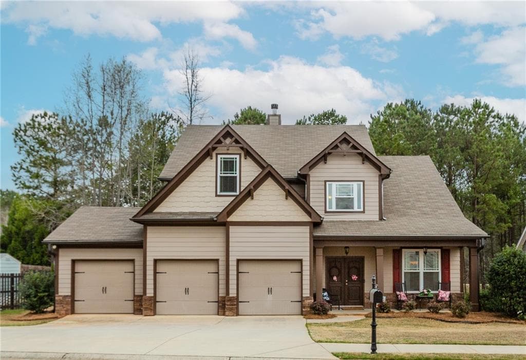 4 bedroom, 4 bathroom single family residence sold at 171 Merganser Drive, Jefferson, GA 30549